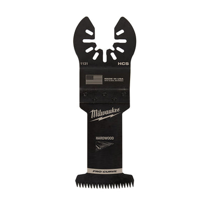 Milwaukee Tool OPENLOK™ HCS Japanese Tooth ProCurve™ Hardwood Blades  13/8"