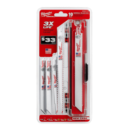 Milwaukee Tool SAWZALL® General Purpose Blade Set - 10 Piece