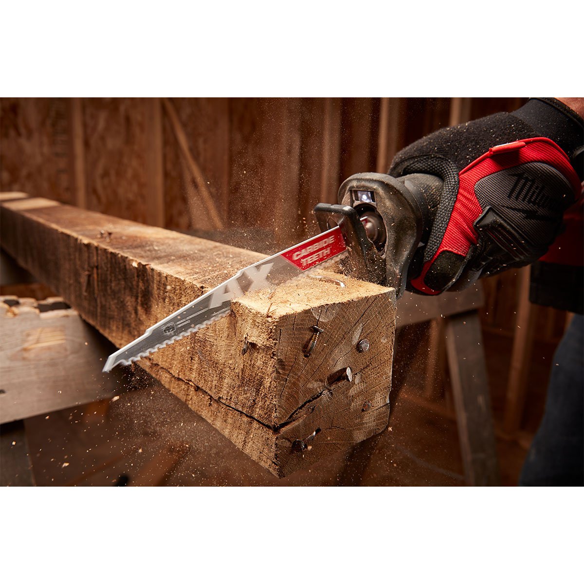 Milwaukee Tool Sawzall The AX™  Carbide Blade - 5 TPI 6 - 1Pk