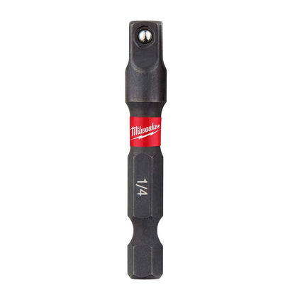 Milwaukee Tool Shockwave™ 1/4" Hex Shank To 1/4" Socket Adapter