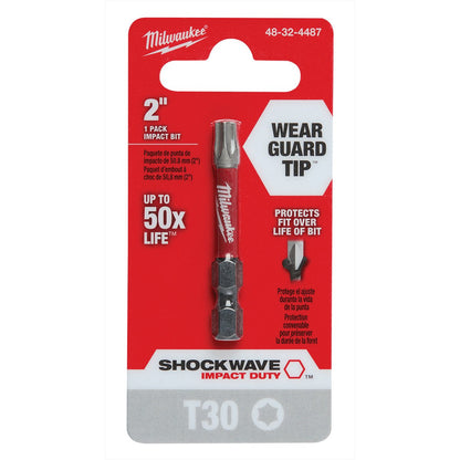 Milwaukee Tool Shockwave™ 2" Impact Torx Power Bit