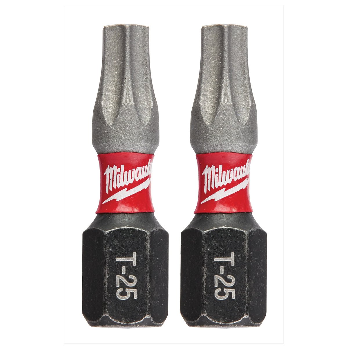 Milwaukee Tool Shockwave 1" Impact Torx T25 Power Bits