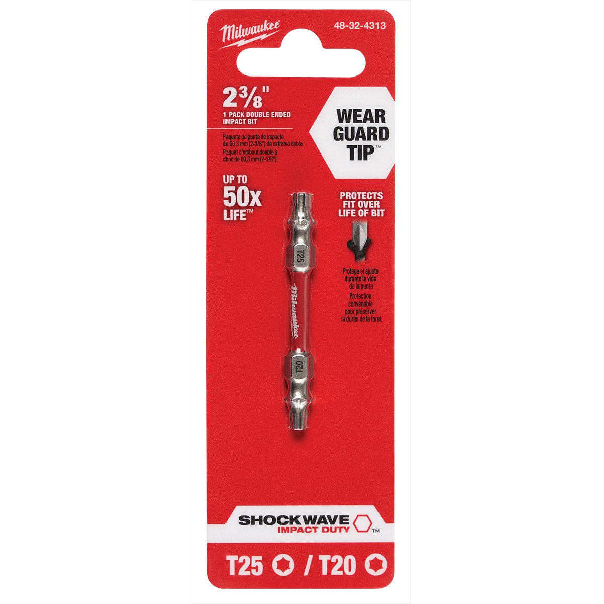 Milwaukee Tool Shockwave Impact Double Ended Bit