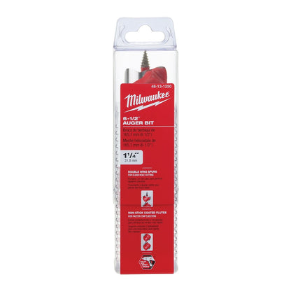 Milwaukee Tool 6 1/2" Spur Auger Bits  3/4"1 1/4"