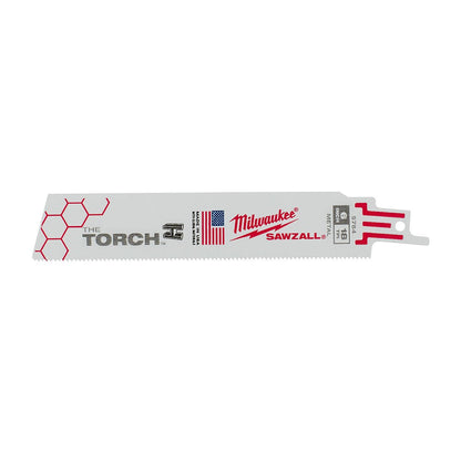 Milwaukee Tool The Torch™ Sawzall Blade  6"  5 Pack