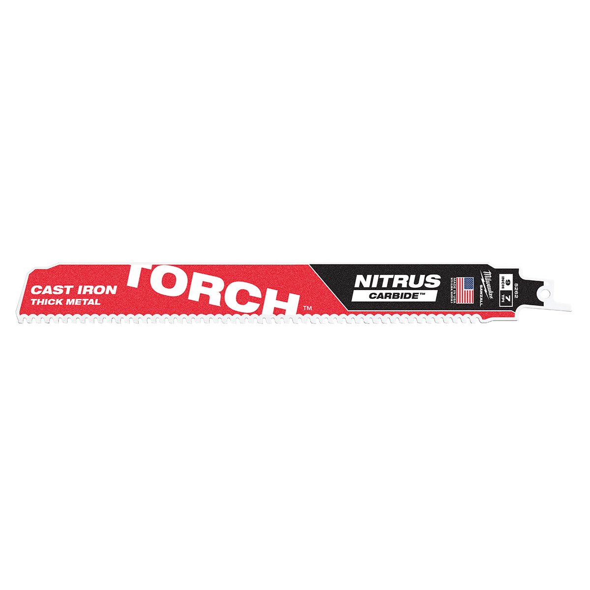 Milwaukee Tool The Torch™ for Cast Iron with Nitrus Carbide™ Blade - 9" - 7 TPI - 1 Pack