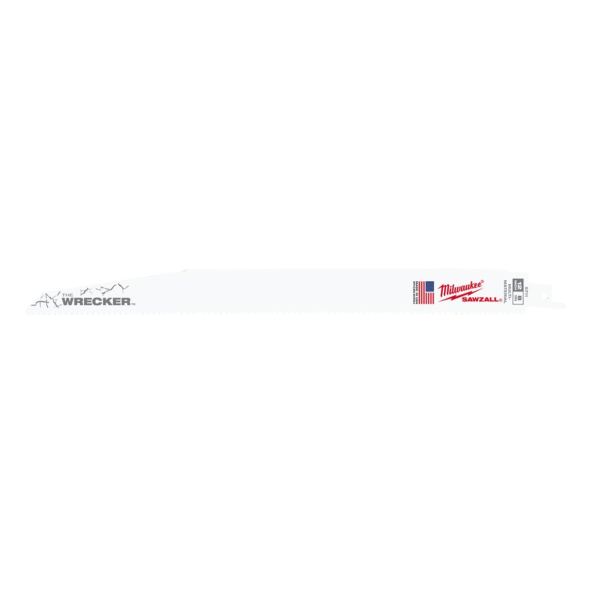 Milwaukee Tool The WRECKER™ Multi-Material SAWZALL® Blade 12" 7/11 TPI - 5pk