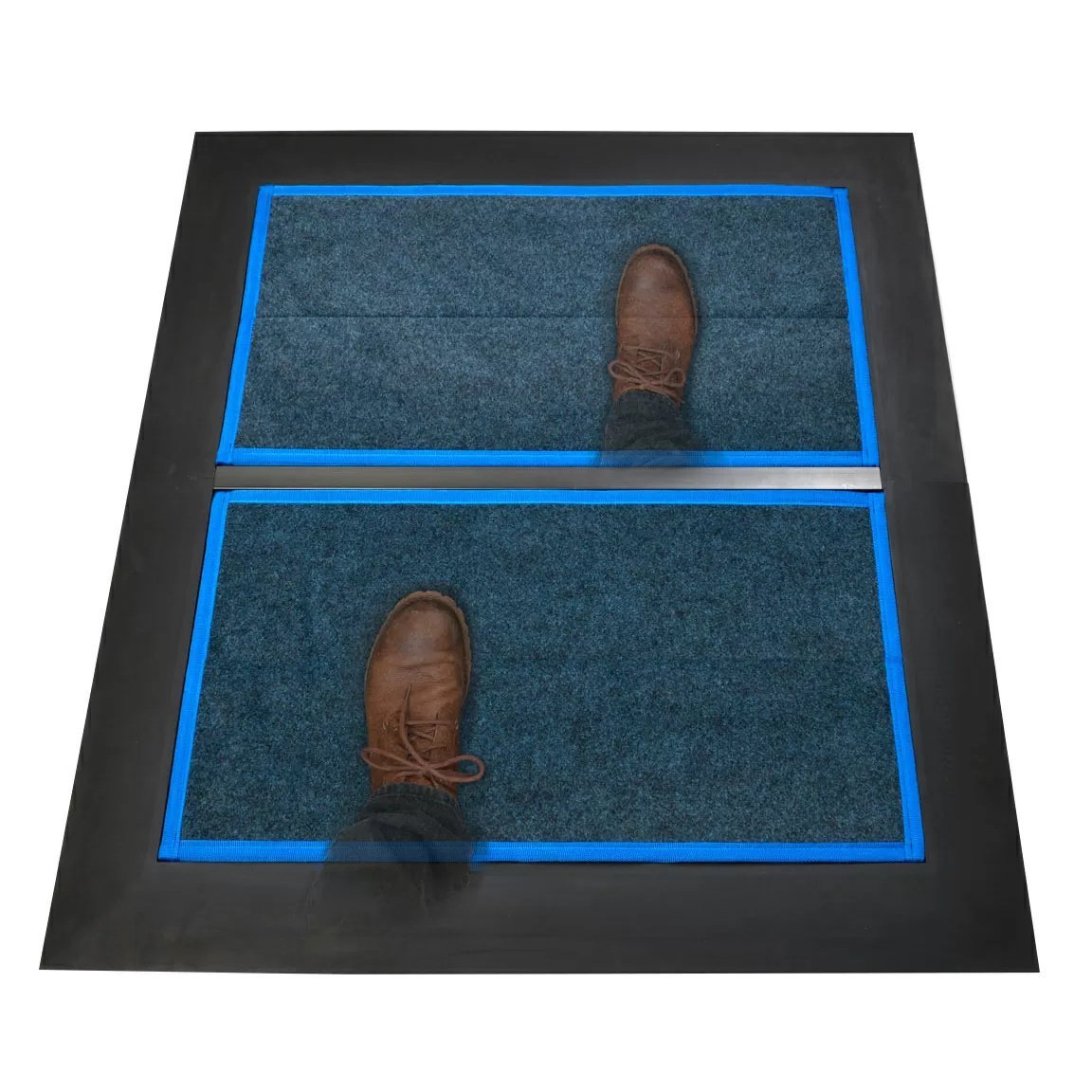 SaniStride® STRIDE Disinfectant Mat WIDE Runner End Piece Low Profile - QC Supply - 