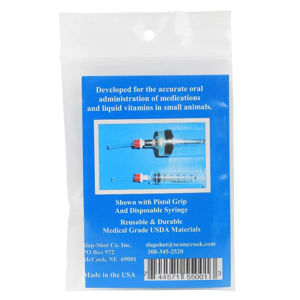 Slap - Shot® Flexible Oral Doser - QC Supply - 