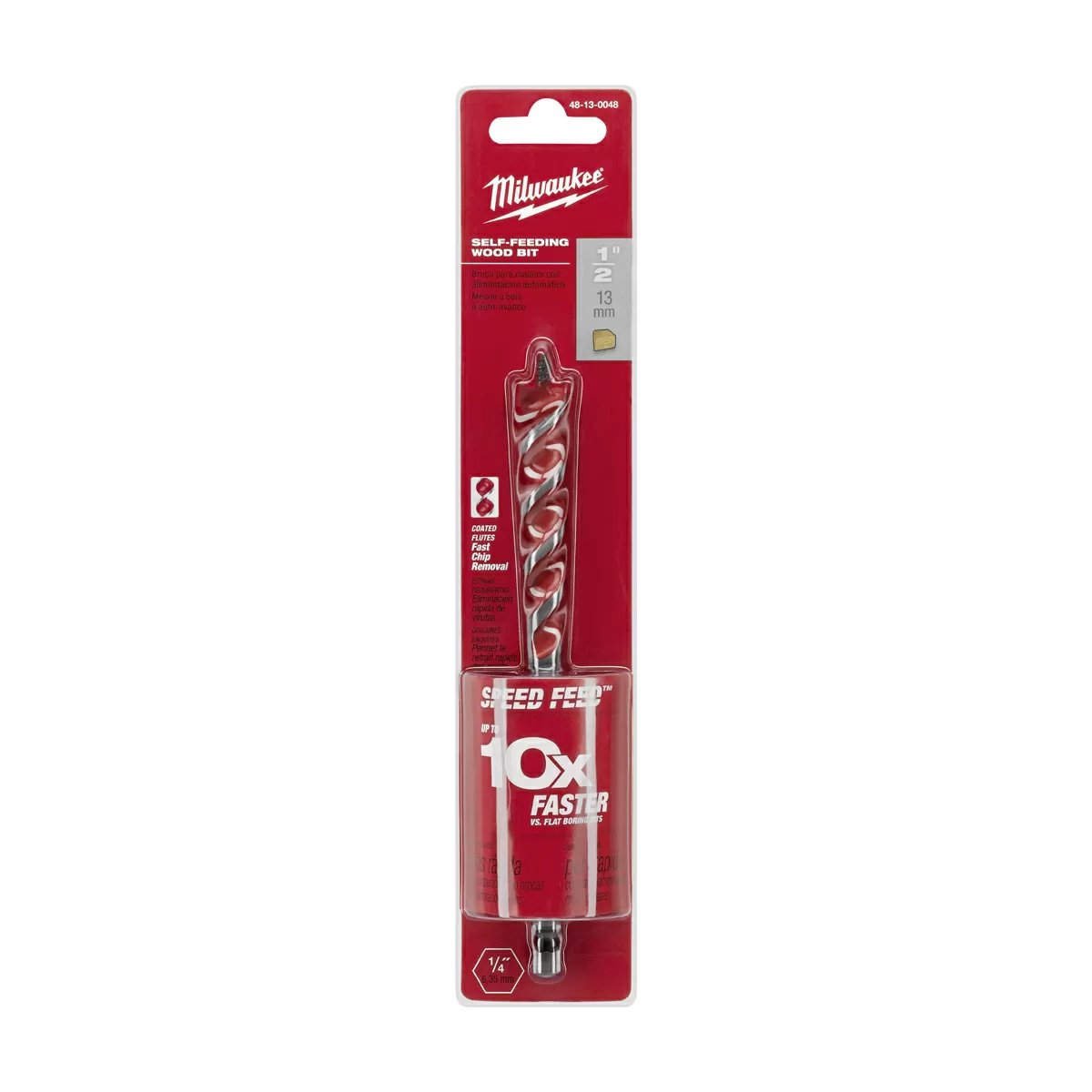 Milwaukee Tool Speed Feed™ Self-Feeding Wood Bits