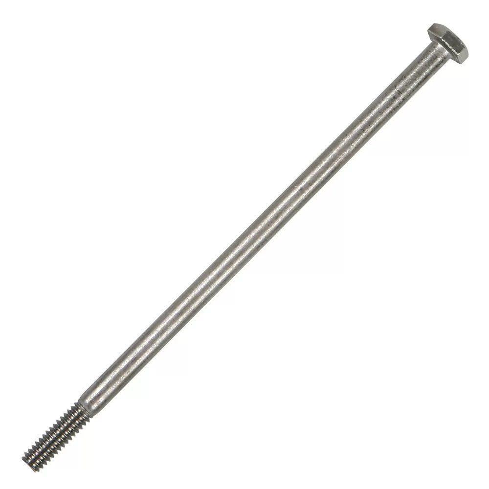 Stainless Steel Hex Bolts - 1/4" x 6" - QC Supply - 