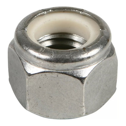 Stainless Steel Nylon Lock Nuts - QC Supply - 