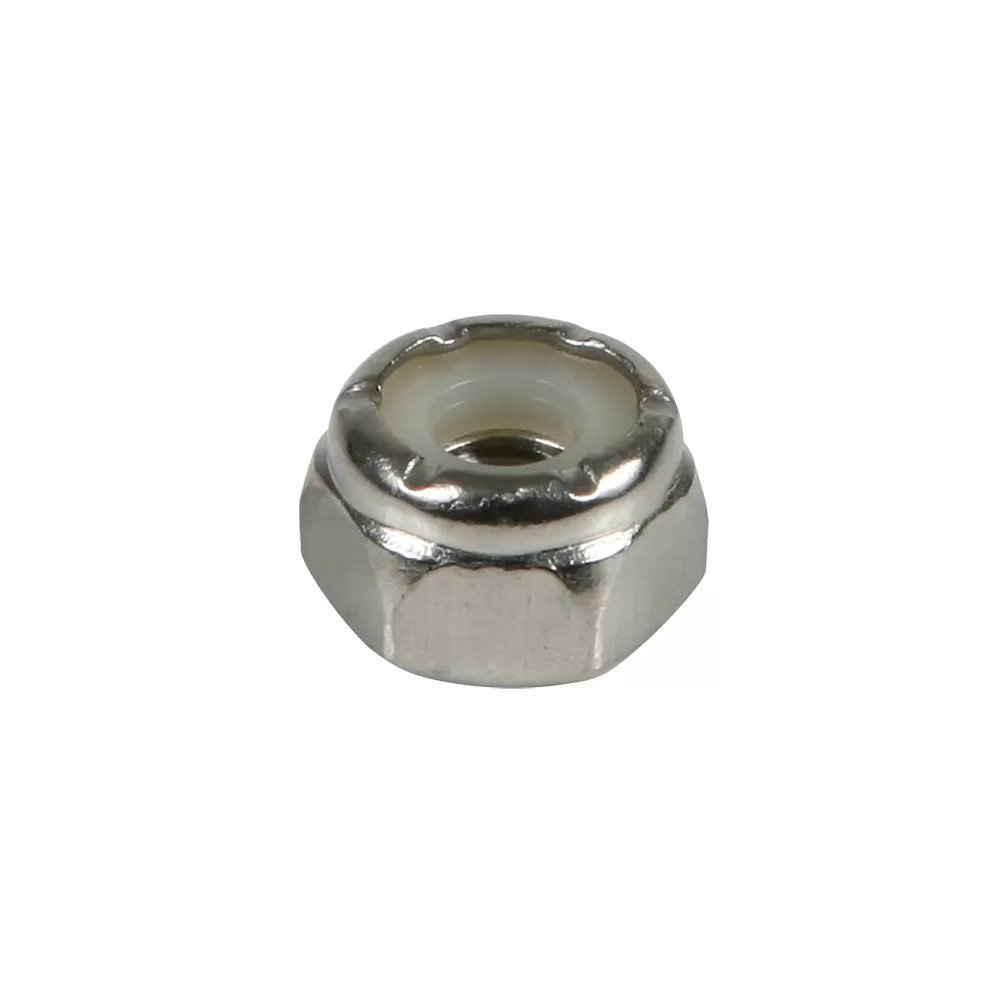 Stainless Steel Nylon Lock Nuts - QC Supply - 