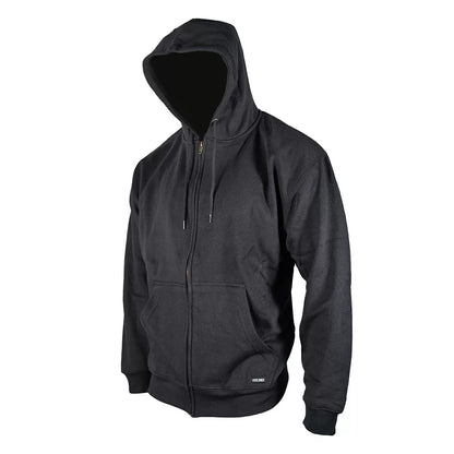 FIVE ROCK® Thermal Lined Zip Front Hooded Sweatshirt