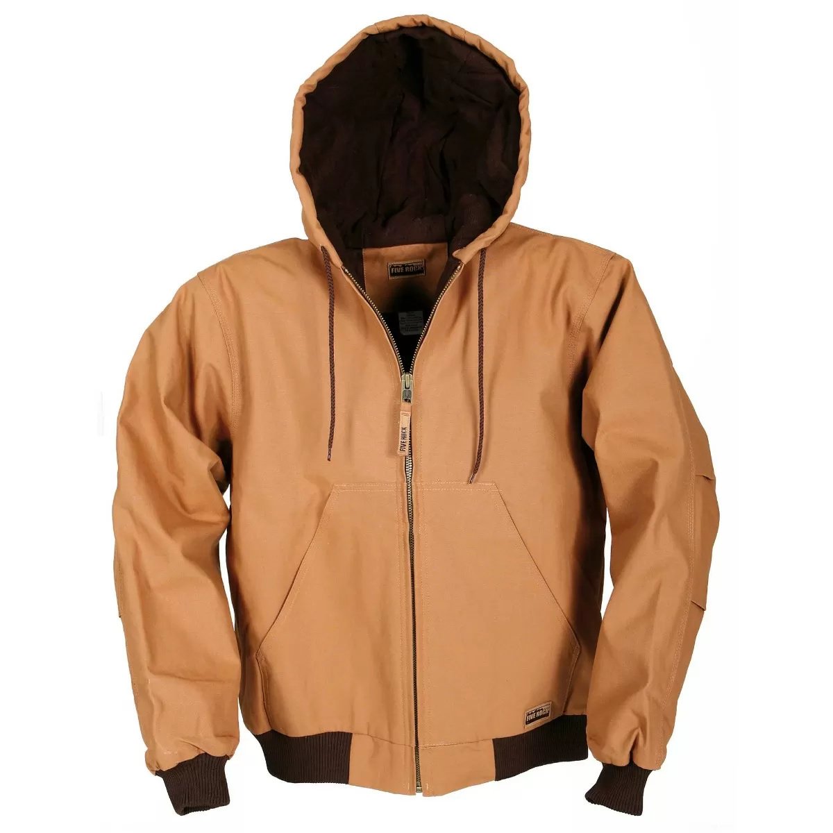 FIVE ROCK® Quilt-Lined Hooded Jacket