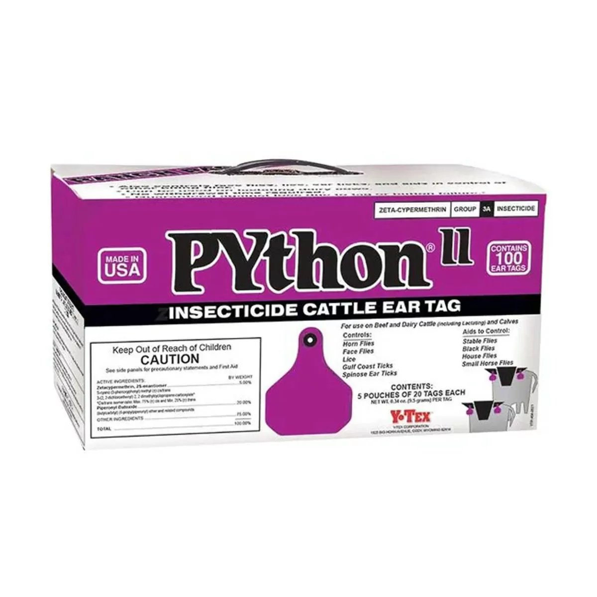 YTex Python II w/ Buttons - QC Supply - 